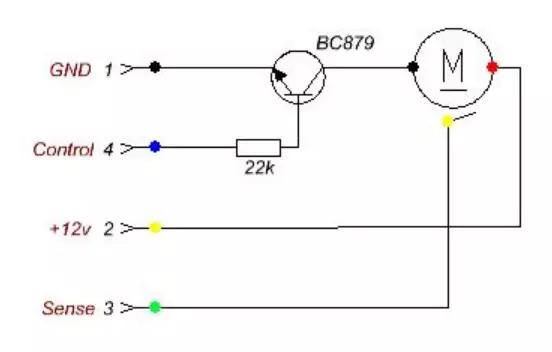 3-Pin Computer Cooler Scheme