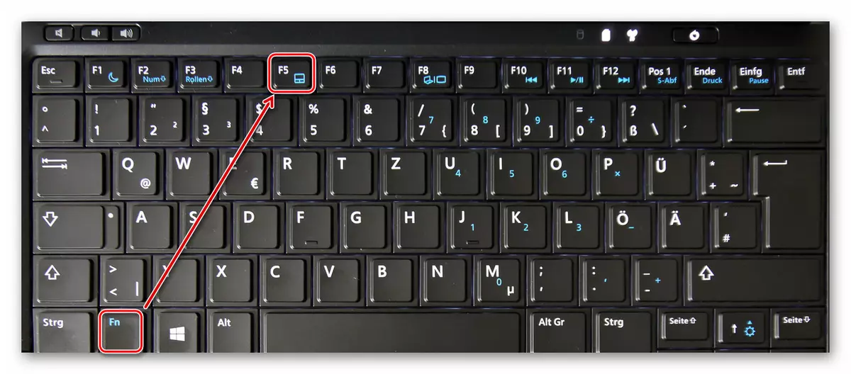 Hot keys to enable and disable laptop touchpad
