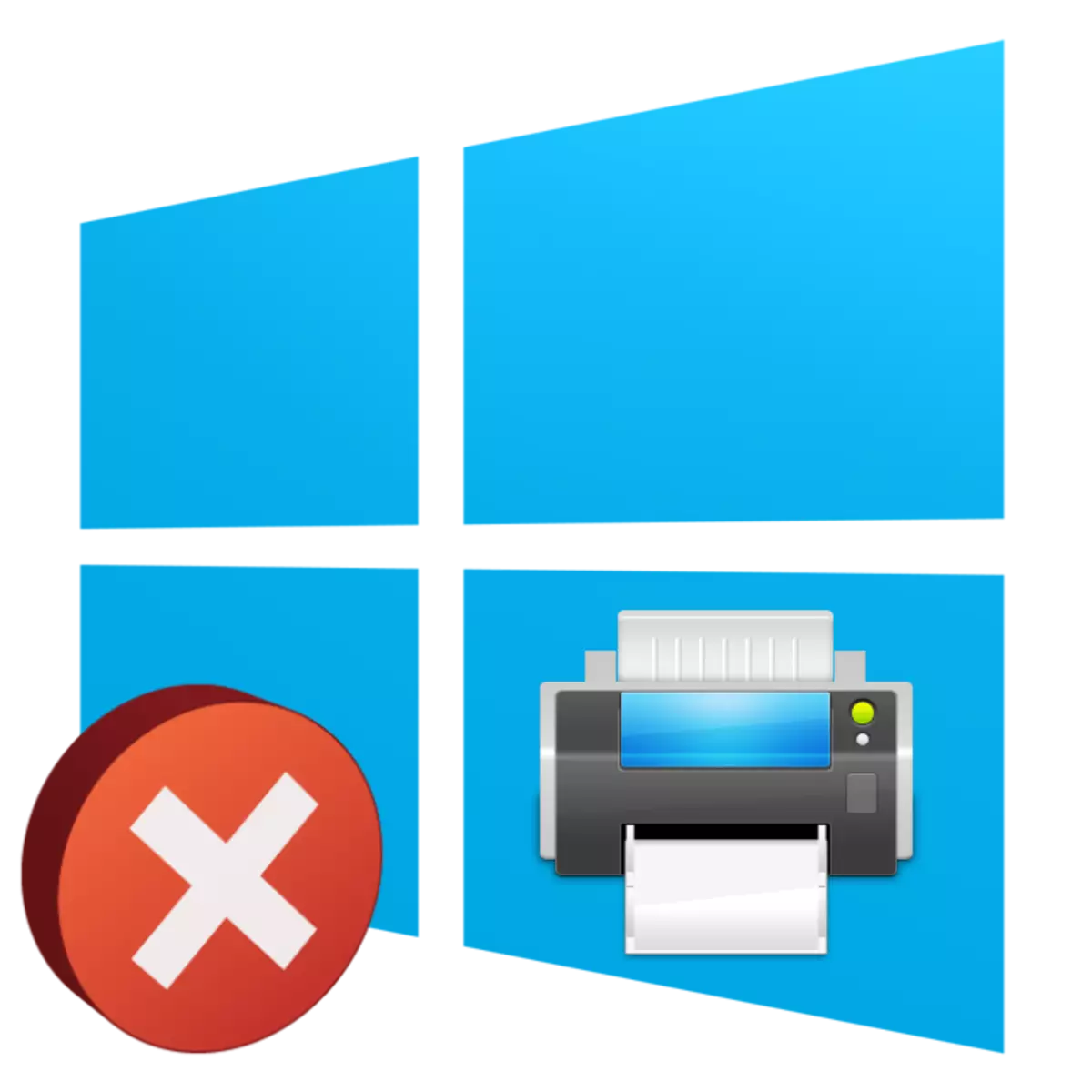 Lokalny podsystem drukowania nie jest wykonywany w systemie Windows 10