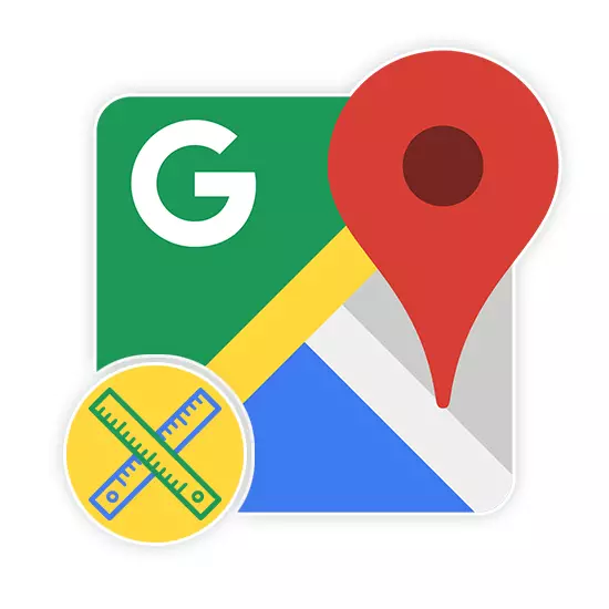 Cara Nguripake Penguasa menyang Peta Google