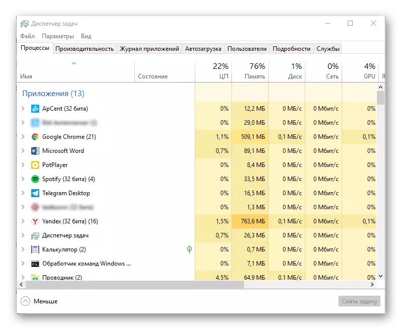 Calling Task Manager Kombinera nyckel i Windows 10
