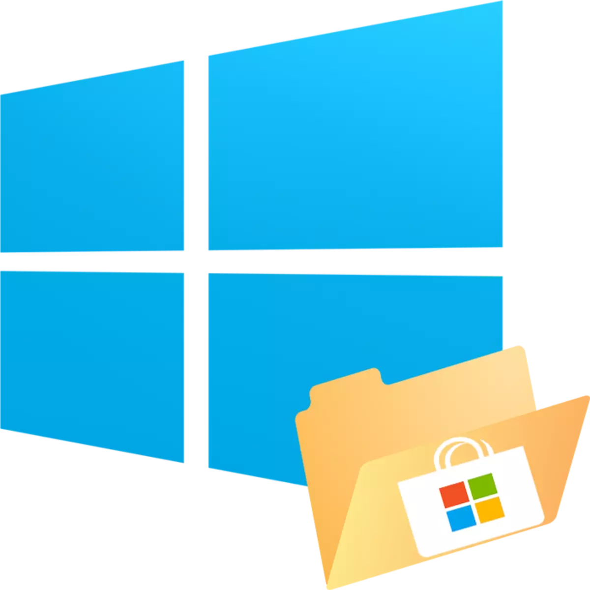 Куды ўсталёўваюцца гульні з Microsoft Store ў Windows 10