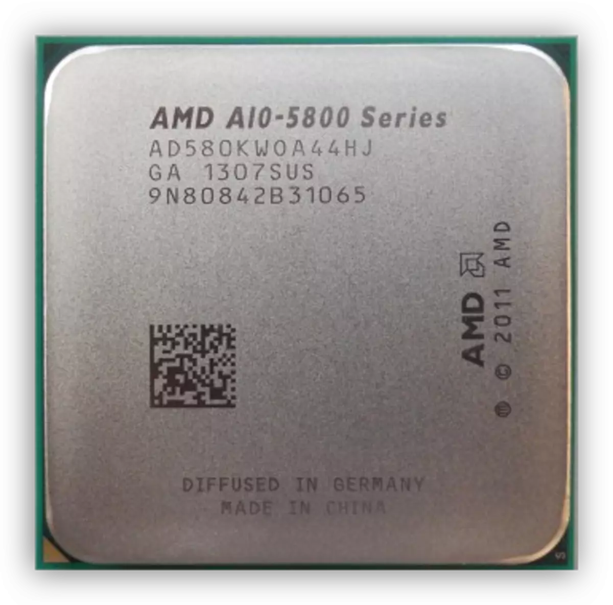 ಟ್ರಿನಿಟಿ ಆರ್ಕಿಟೆಕ್ಚರ್ನಲ್ಲಿ AMD 5800K ಪ್ರೊಸೆಸರ್