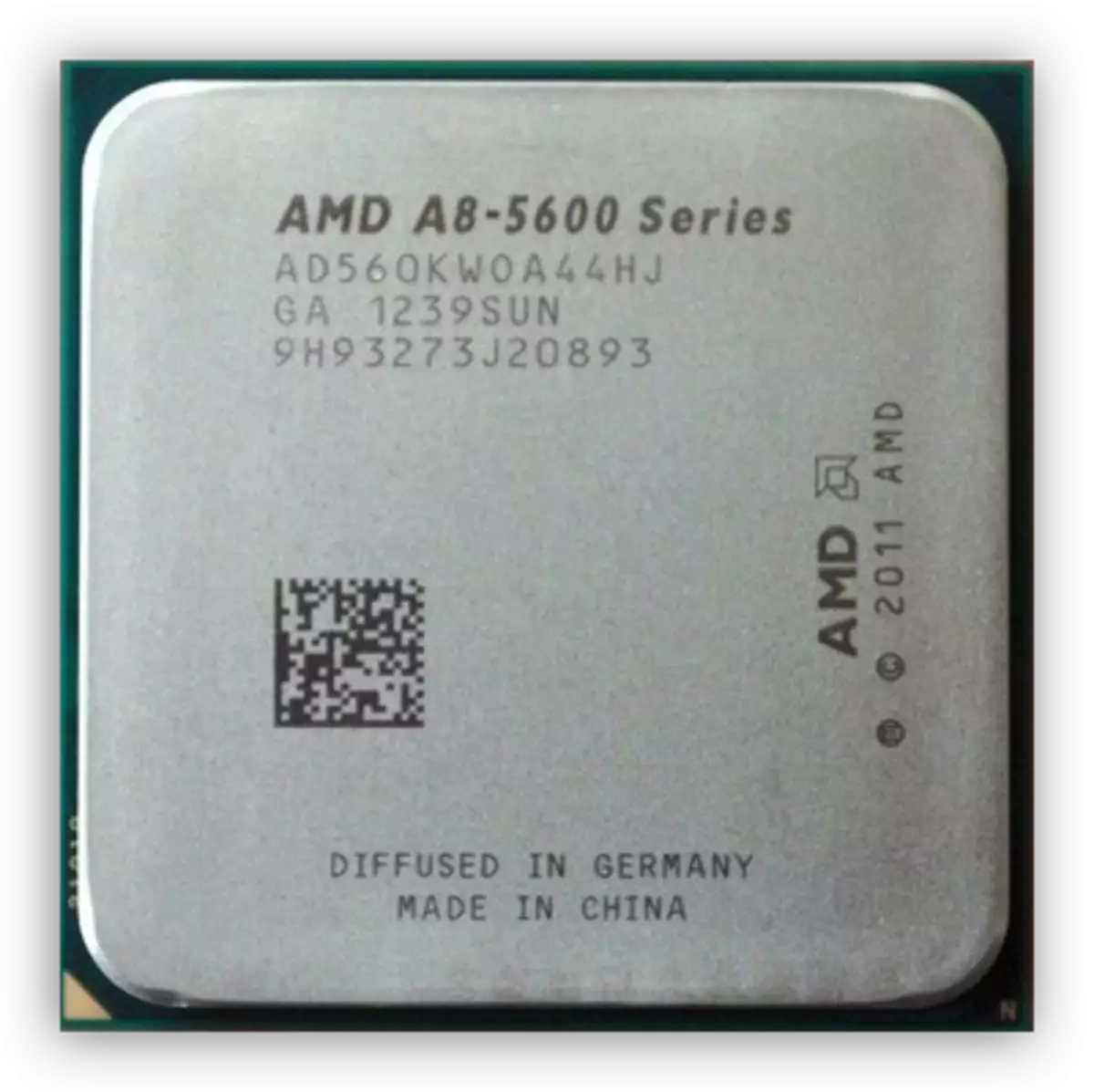 AMD A8 5600K processor sa Arksisyon sa Trinity