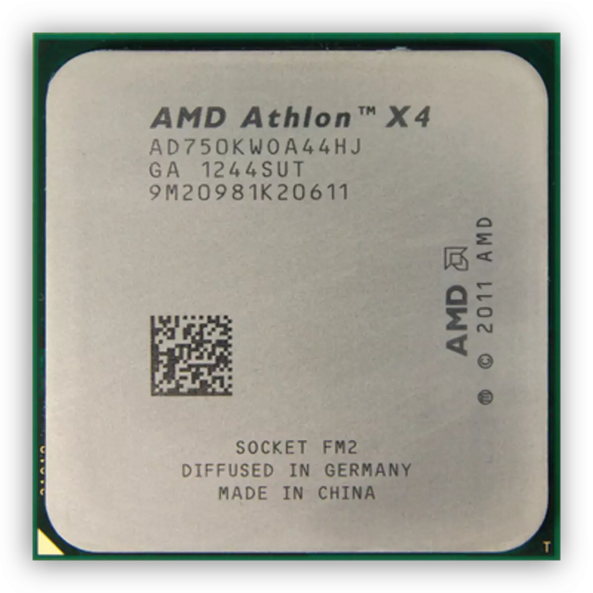 AMD Athlon 2 x4 750k processor på Trinity Architecture