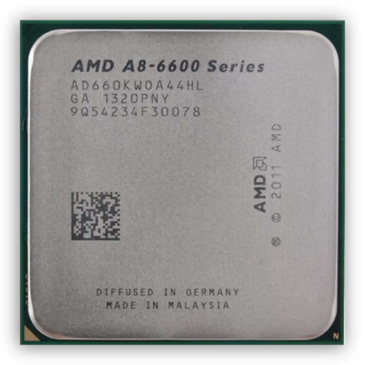 रिचलैंड आर्किटेक्चर पर एएमडी ए 8 6600 के प्रोसेसर