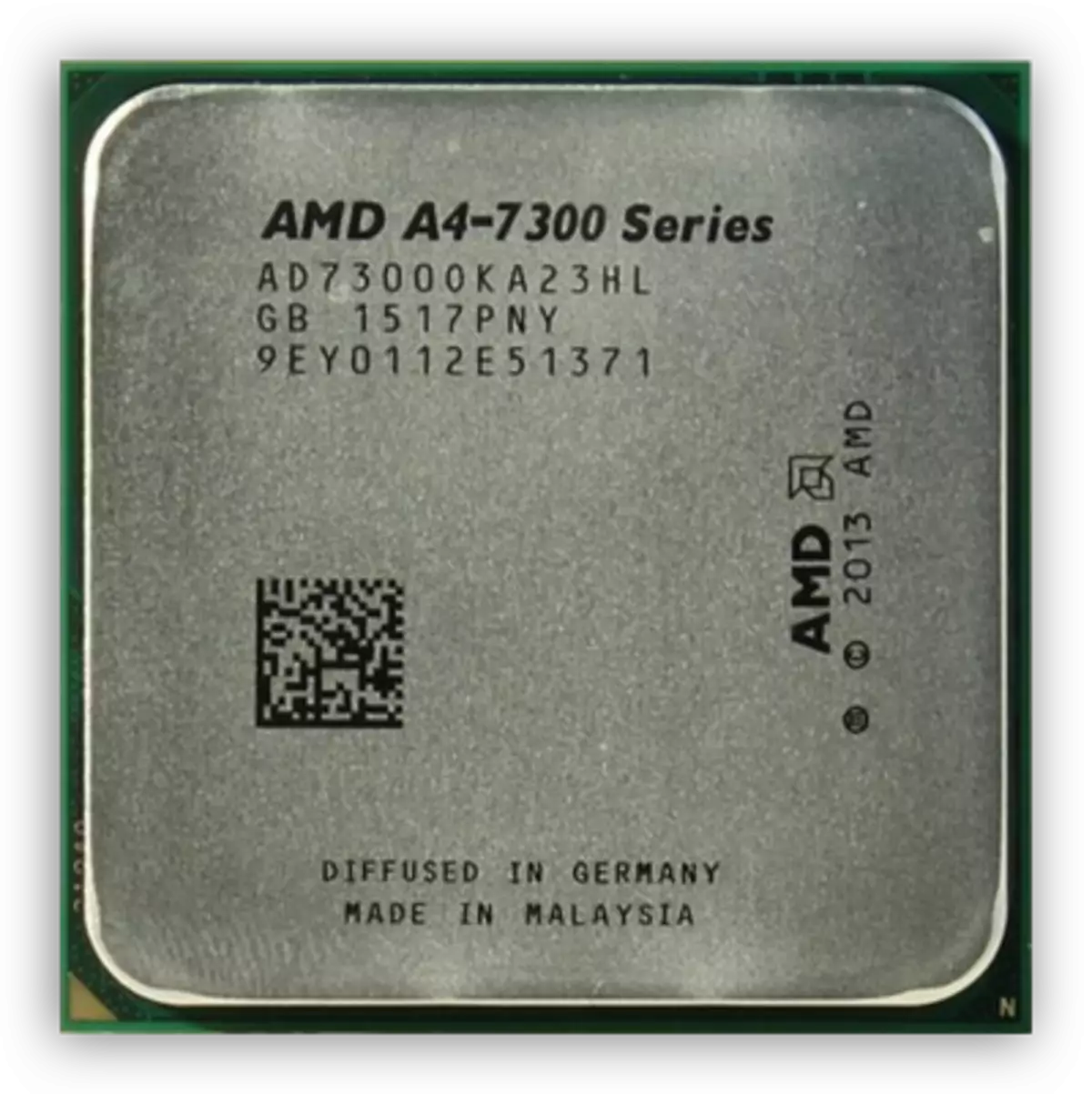 रिचलैंड आर्किटेक्चर पर एएमडी ए 4 7300 प्रोसेसर