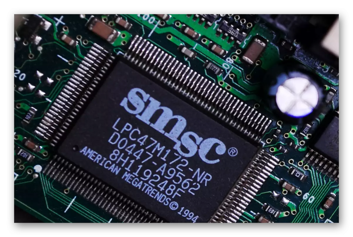 BIOS Microcircuit na placa-mãe de computador