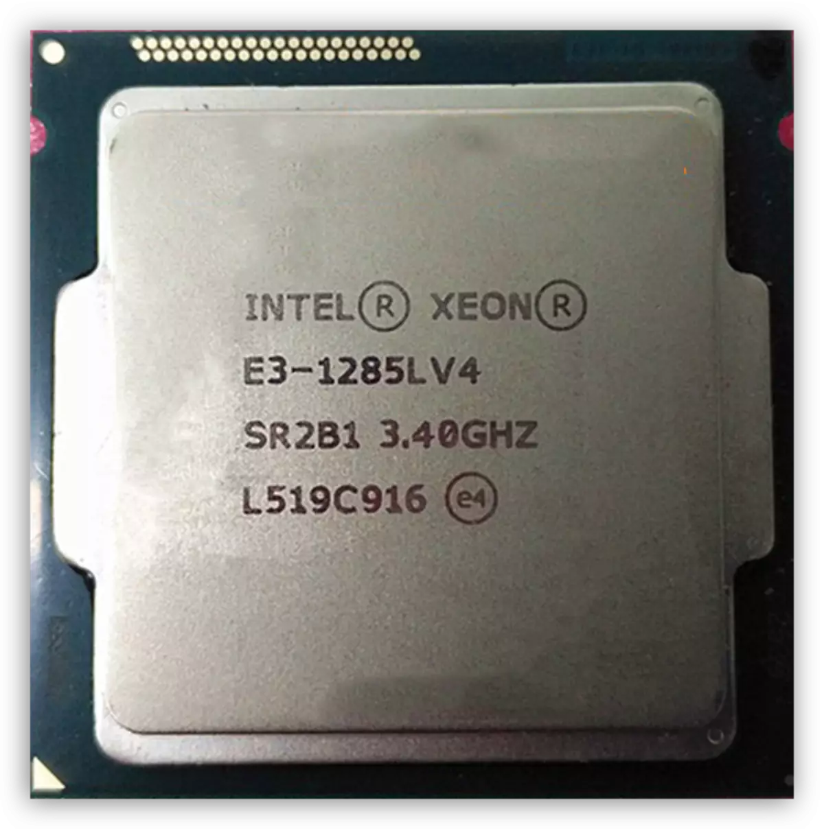 Xeon E3-1285L V4 processor mabapi le Broadwell Architell