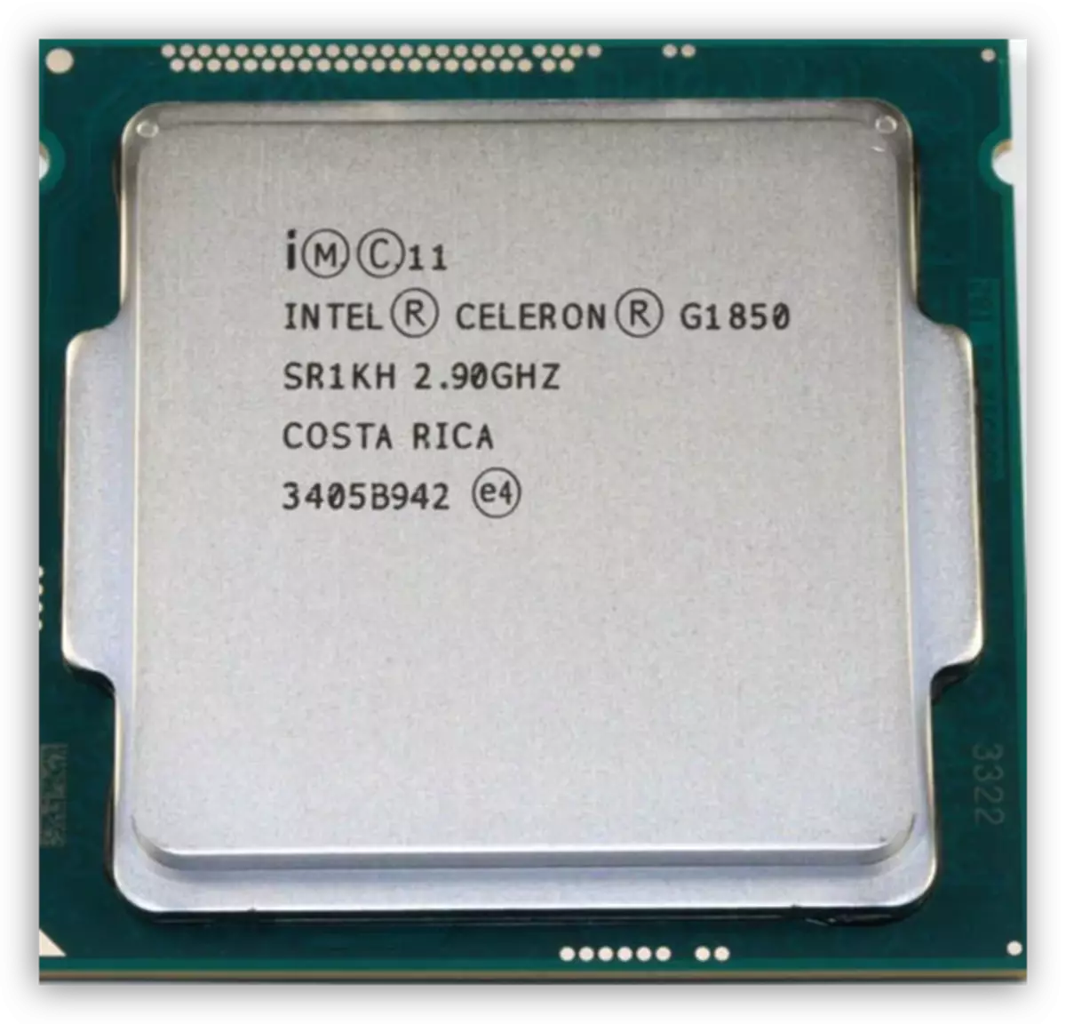 Bộ xử lý Celeron G1850 trên kiến ​​trúc haswell