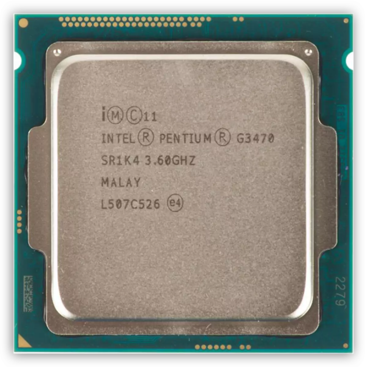 Pentium G3470 processor sa architecture ng Haswell.