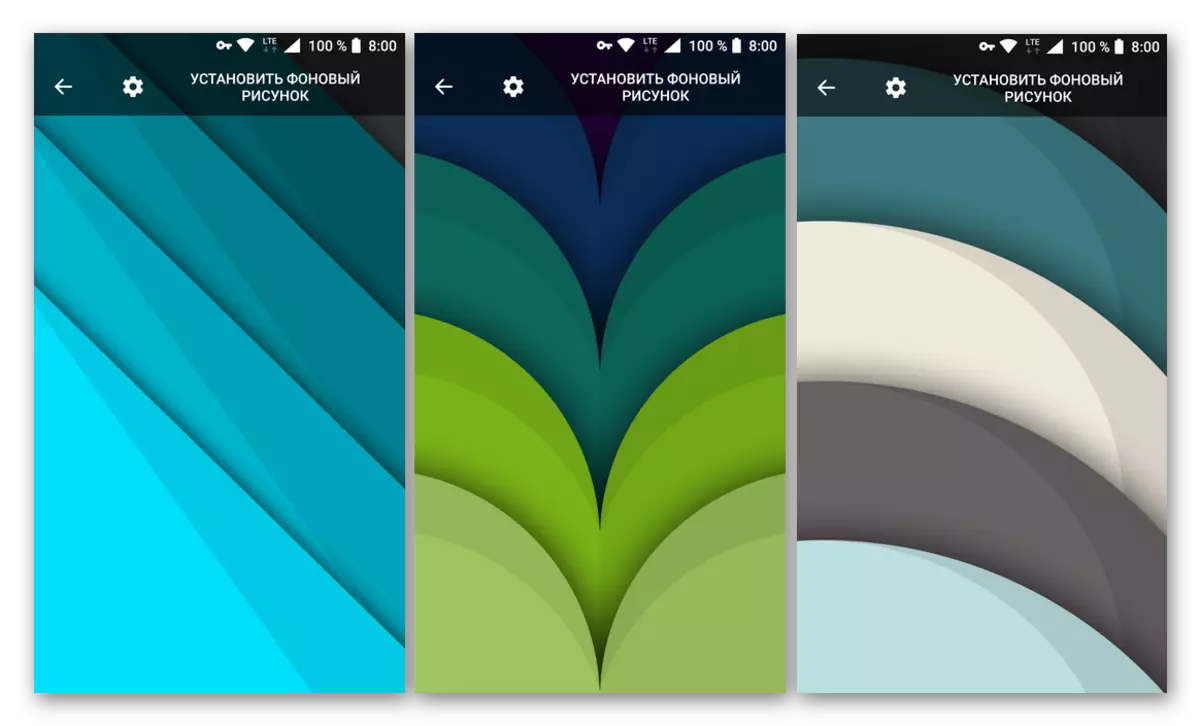 Chrooma wallpaper hirup - aplikasi pikeun smartphone sarta tablet jeung Android