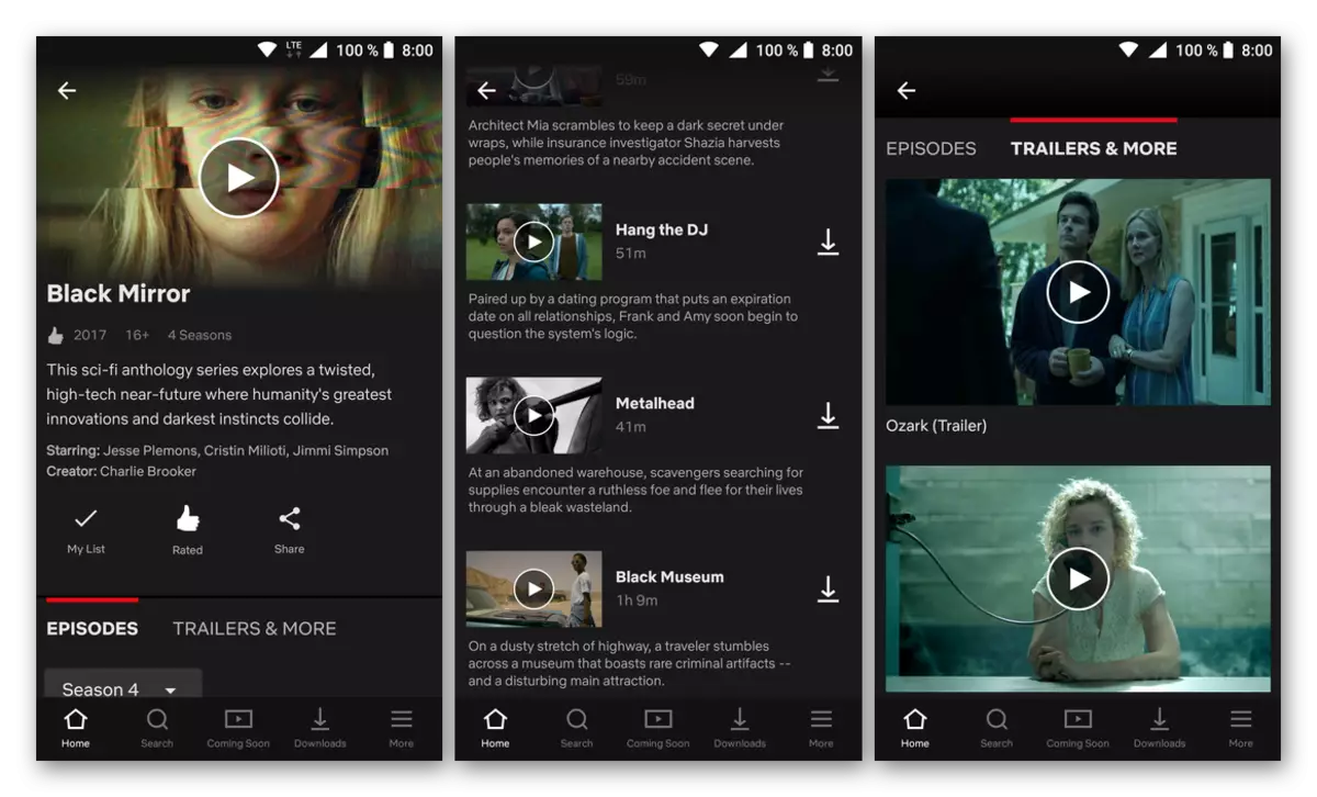 Stáhnout aplikaci pro zobrazení Series Netflix TV ze služby Google Play na Android