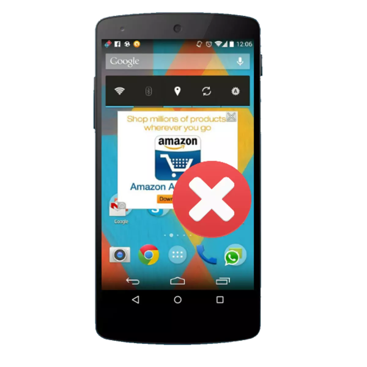 Nola kendu publizitatea Android-en