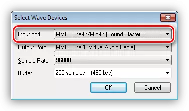 BIAS SOUNDSOAP PRO programında gelen bir ses cihazı seçin