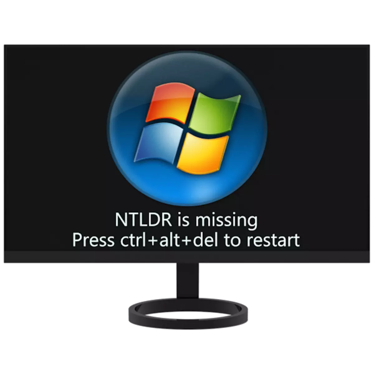 D'error "Falta NTLDR" en Windows 7