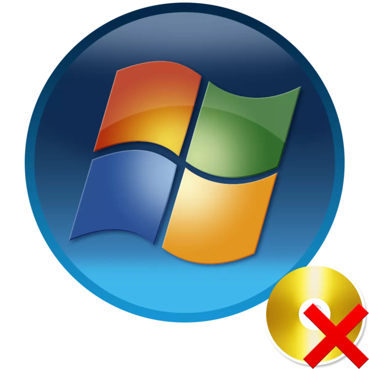 Gusiba disiki isanzwe kuri mudasobwa ifite Windows 7