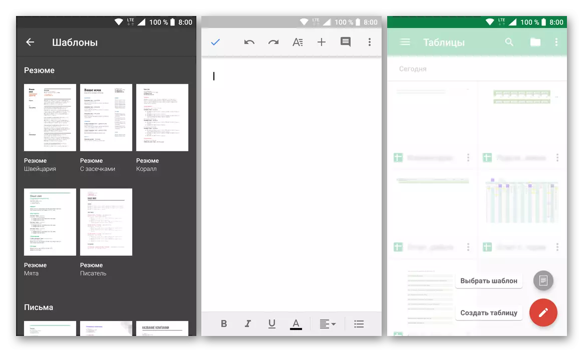 Aplikasi Google Docs untuk Android