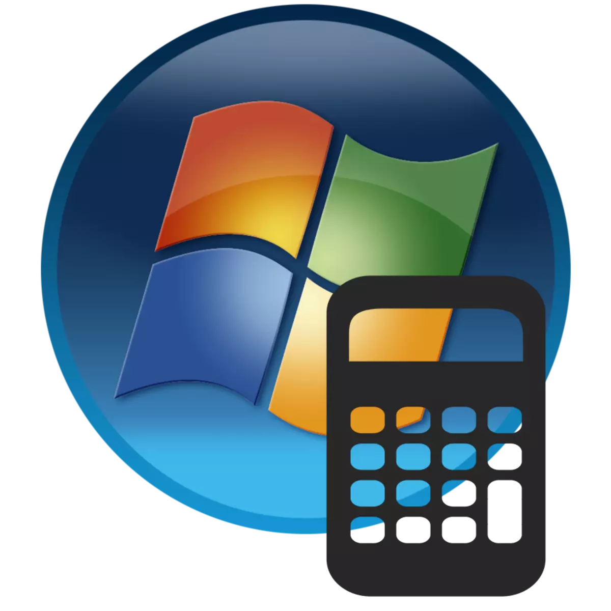 Iniciando uma calculadora no Windows 7