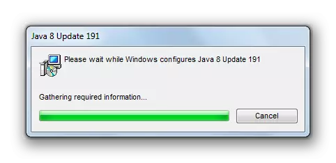 Procedimiento Desinstale Java utilizando el instalador estándar de Windows en Windows 7