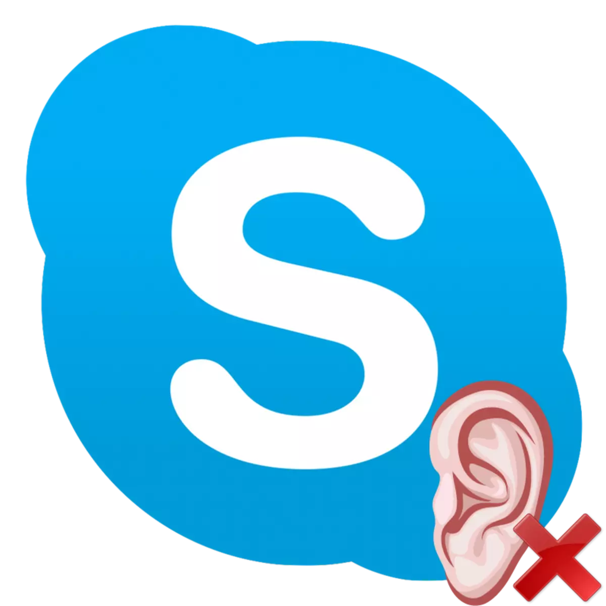 Sarunu biedrs nedzird Skype