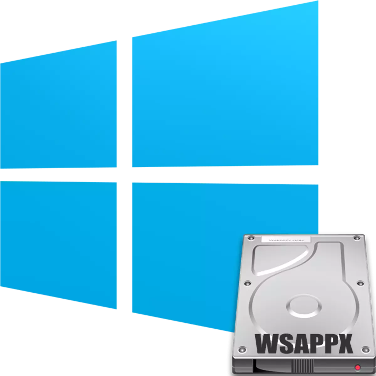 Працэс WSAPPX грузіць дыск на Windows 10