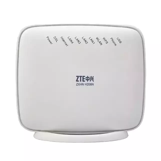 ZTE ZXHN H208N Ustawienia modemu