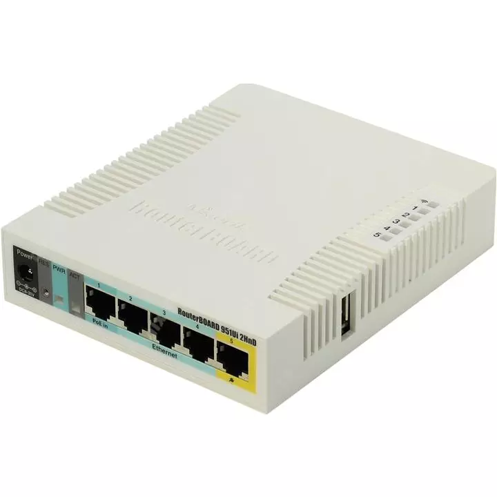 Konfigurearje MIKROTIK RB951G-2HND Router