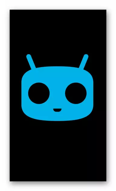 Alcatel OT-5036D Byrjun CyanogenMod 12.1 Custom Firmware eftir uppsetningu