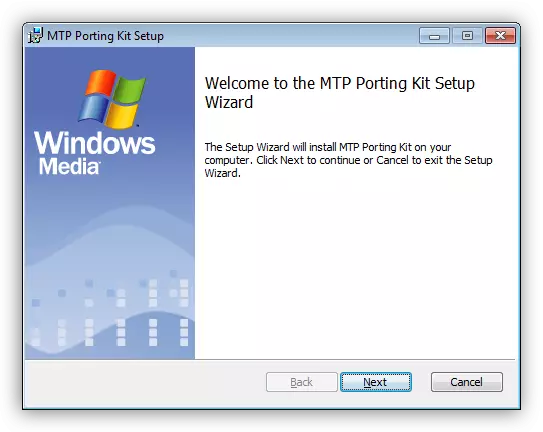 Kit tal-porting tal-protokoll tal-protokoll tal-midja fil-Windows 7