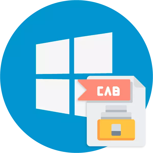 Sida loo rakibo faylka Windows 10 Cab