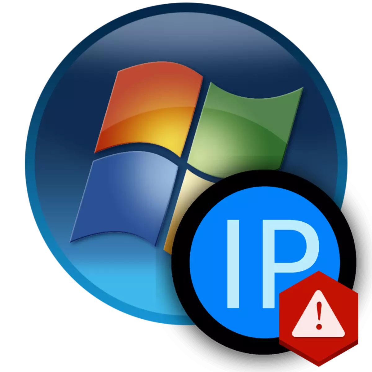 Amakimbirane IP adresse muri Windows 7