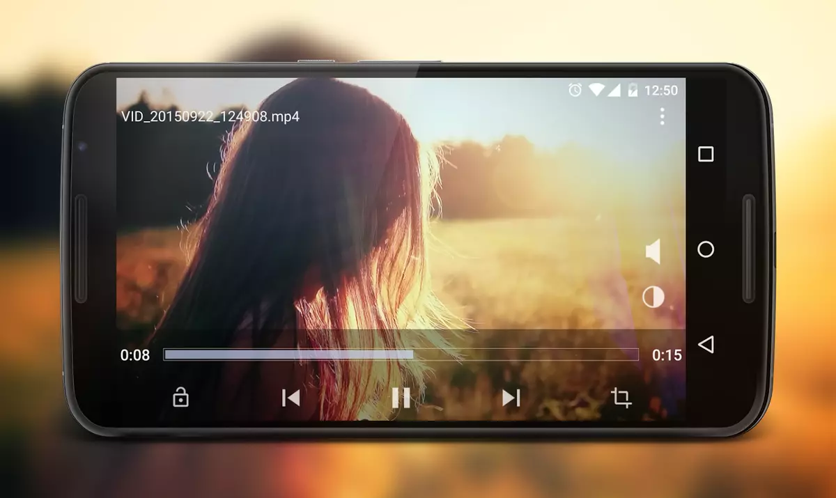 Standaard video formate vir Android