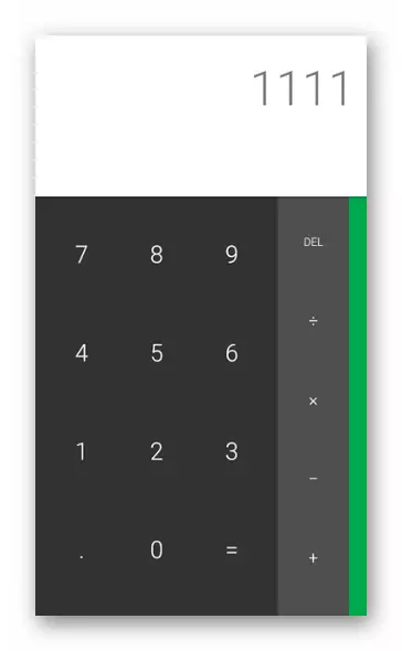 Ngetik kode PIN kanggo ngetik app sing bisa nggunakake kalkulator