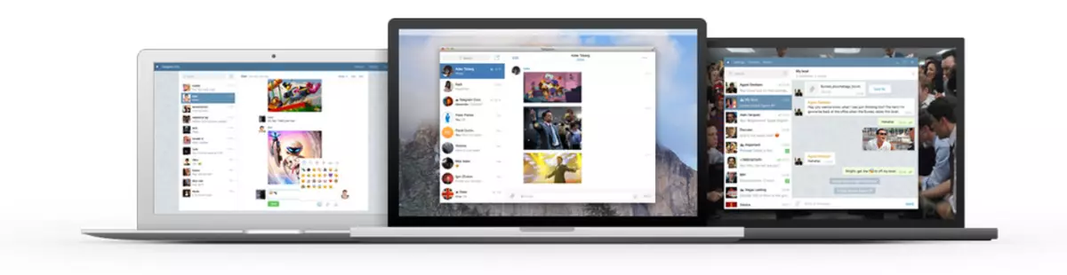 Versão do aplicativo Telegram para Windows