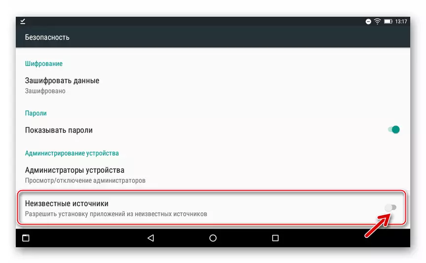 WhatsApp vir Android Laat installering van uninviable bronne om APK-lêer installeer