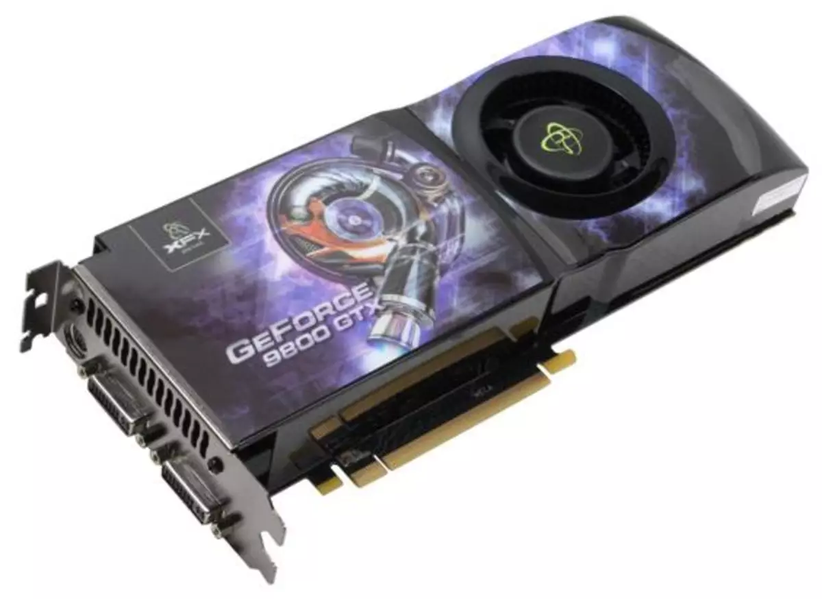 Fideokaart fan 'e njoggende line Nvidia GeForce 9800 GTX