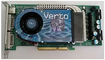 Sestās paaudzes video karte Nvidia GeForce 6800 Ultra
