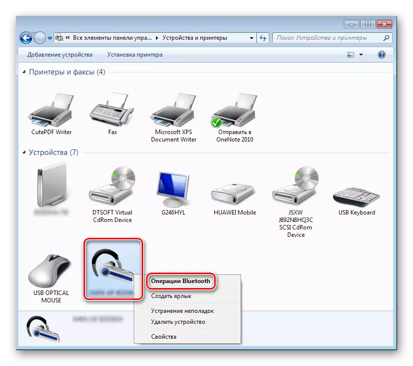 Configuración del dispositivo Bluetooth Windows 7