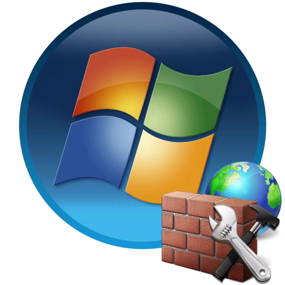 Ngonpigurasikeun Firewall dina Windows 7