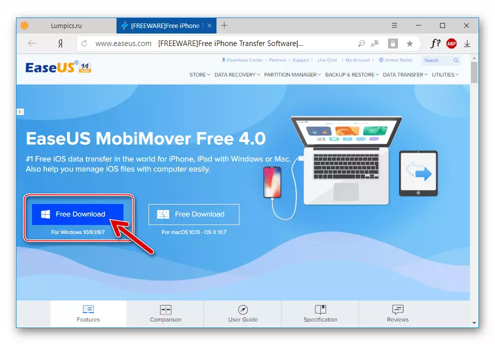 VKontakette fir iPhone Luet Easus MobiLover gratis fir IPA Datei z'installéieren