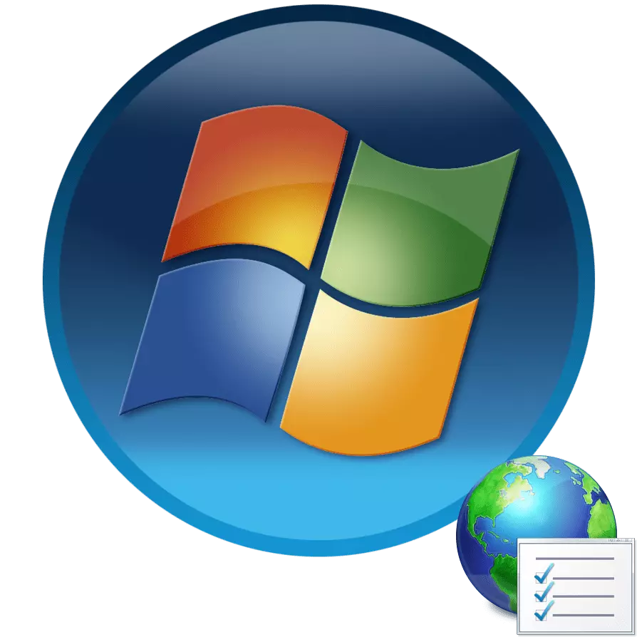 Configurando as propiedades do navegador en Windows 7