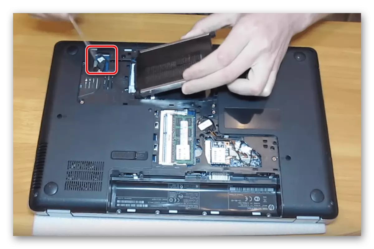 HP G62 hard disk power disconnection