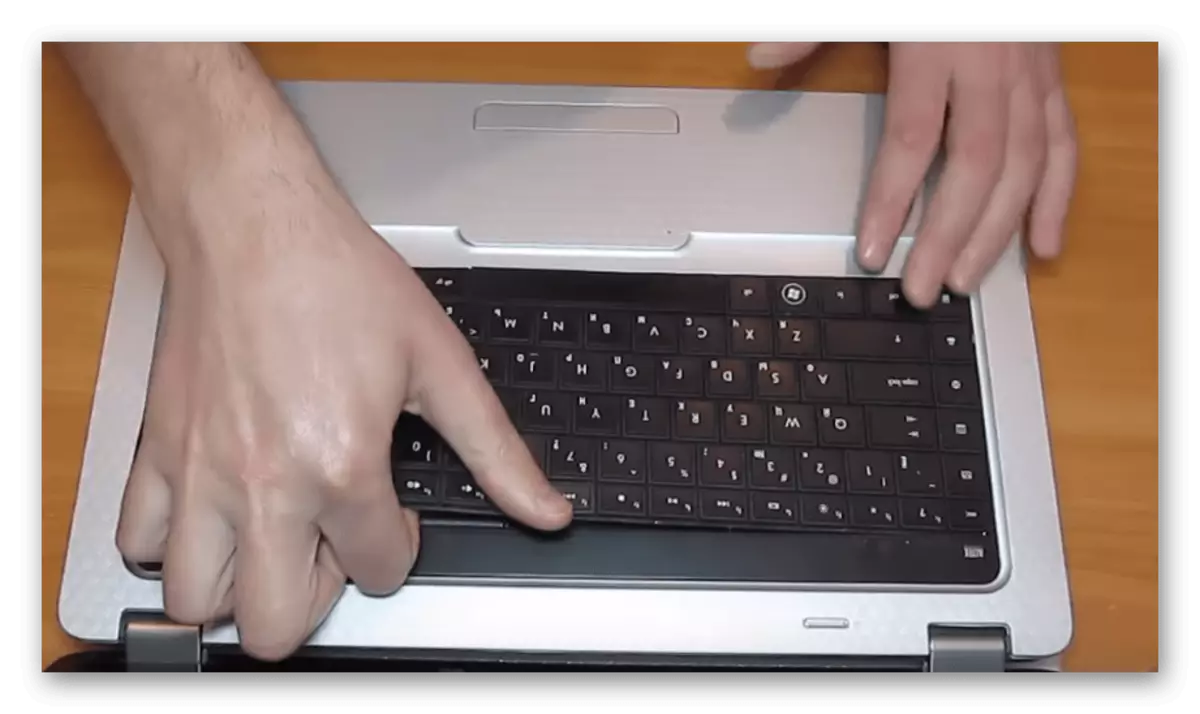 HP G62 noutbuk bilan klaviatura bilan ishlash