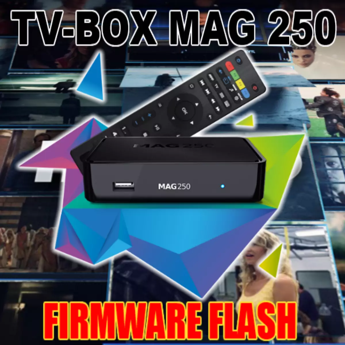 Firmvérové ​​televízne konzoly Mag 250