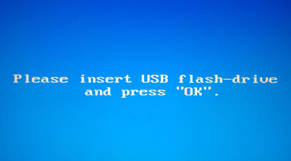 MAG 250 BIOS connection flash drive with firmware