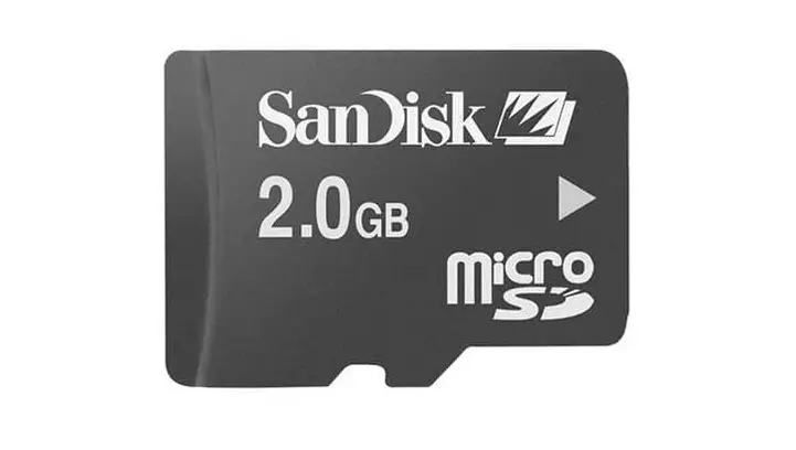 Пример Misrosd Flash Drives за 2 GB за телефон