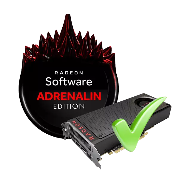 Pag-install ng mga driver sa pamamagitan ng AMD Radeon Software Adrenalin Edition.