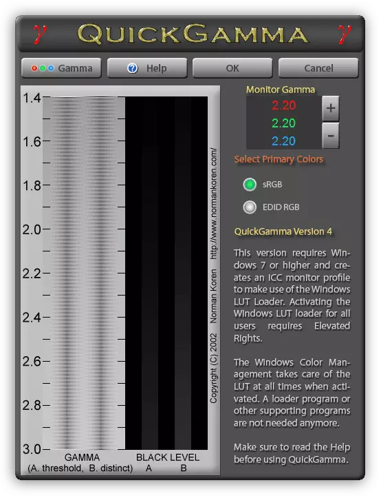 Monitor Calibration ծրագիրը