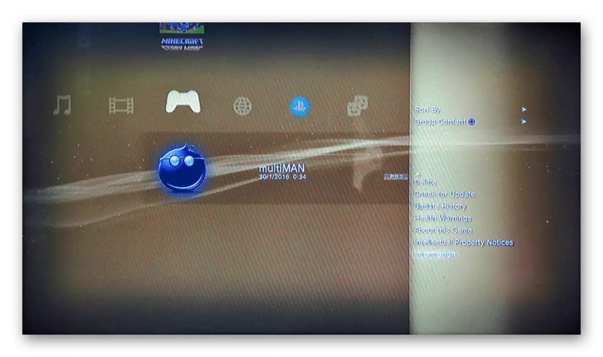 Tumia Multiman kwenye PS3.